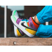 Кроссовки Nike Jordan 1 Mid SE WMNS Lightbulb мульти 