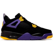 Кроссовки Nike Air Jordan 4 Lakers Alternate Black