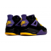 Кроссовки Nike Air Jordan 4 Lakers Alternate Black