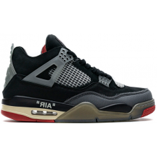 Кроссовки Nike Air Jordan 4 Off White Bred