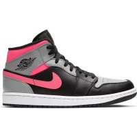 Кроссовки Nike Jordan 1 Mid Pink grey Shadow