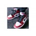 Кроссовки Nike Air Jordan 1 White Varsity Red Black
