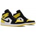 Кроссовки Jordan Air 1 Mid Retro Yellow Black