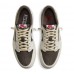 Кроссовки Nike Air Jordan 1 x Travis Scott Low OG Reverse Mocha