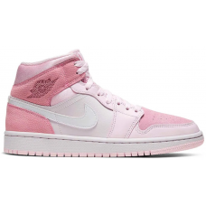 Кроссовки Nike Air Jordan 1 Mid Digital Pink