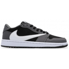 Кроссовки Nike x Travis Scott Air Jordan 1 Low Grey