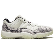 Кроссовки Nike Air Jordan 11 Retro Low LE Snakeskin Light Bone бежевые