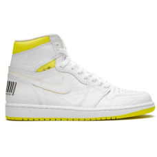 Кроссовки Nike Air Jordan 1 high First Class Flight белые