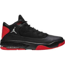 Кроссовки Nike Air Jordan Max Aura 2 черные с красным