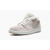 Кроссовки Nike Air Jordan 1 Low Sherpa Fleece с мехом
