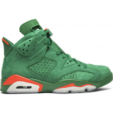 Кроссовки Nike Air Jordan 6 Retro NRG Green Suede Gatorade