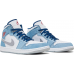Кроссовки Nike Air Jordan 1 Mid SE French Blue white