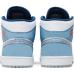 Кроссовки Nike Air Jordan 1 Mid SE French Blue white
