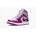 Кроссовки Nike Air Jordan 1 Mid Magenta 2022 женские