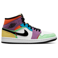 Кроссовки Nike Jordan 1 Mid SE WMNS Lightbulb мульти 