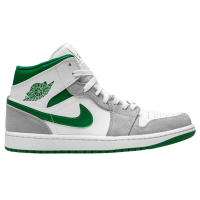 Кроссовки Nike Air Jordan 1 Mid SE Grey Pine Green