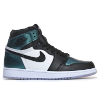 Кроссовки Jordan черно-зеленые