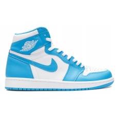 Кроссовки Nike Air Jordan 1 Retro UNC голубые