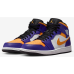 Кроссовки Nike Air Jordan 1 Mid Lakers Dark Concord
