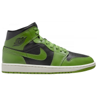 Кроссовки Nike Air Jordan 1 Mid Black Green