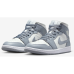 Кроссовки Nike Air Jordan 1 Mid Grey Sail