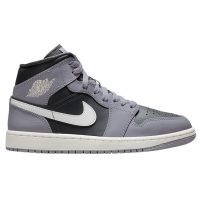 Кроссовки Nike Air Jordan 1 Mid Knicks smoke grey