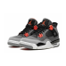 Кроссовки Nike Air Jordan 4 Retro GS Infrared с мехом