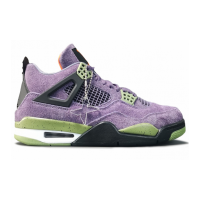 Кроссовки Nike Air Jordan 4 Retro Canyon Purple с мехом