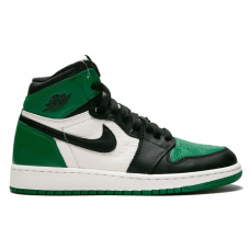 Кроссовки Nike Air Jordan 1 Retro Pine Green с мехом