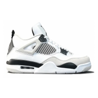 Кроссовки Nike Air Jordan 4 Retro GS Military Black с мехом