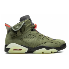 Кроссовки Nike Air Jordan 6 x Travis Scott Cactus Jack Medium Olive