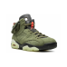 Кроссовки Nike Air Jordan 6 x Travis Scott Cactus Jack Medium Olive