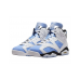 Кроссовки Nike Air Jordan 6 Retro UNC Blue White