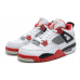 Кроссовки Nike Air Jordan 4 Retro красно-белые