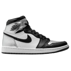 Кроссовки Nike Air Jordan 1 High Retro Og Toe Silver metallic 