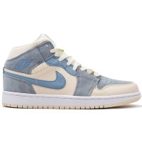 Кроссовки Nike Air Jordan 1 Retro SE Grey Aqua Celestine Blue