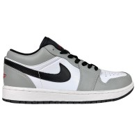 Кроссовки Nike Air Jordan 1 Low Light Smoke Grey серые