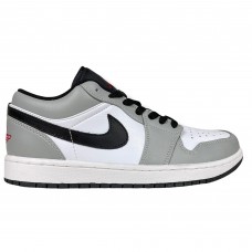 Кроссовки Nike Air Jordan 1 Low Light Smoke Grey серые