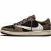 Кроссовки Jordan Air 1 Low Retro Dark Brown black
