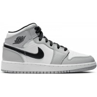 Кроссовки Nike Air Jordan 1 mid Retro smoke Grey