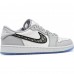Кроссовки Nike Air Jordan 1 Retro Dior Low Grey