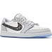 Кроссовки Nike Air Jordan 1 Retro Dior Low Grey