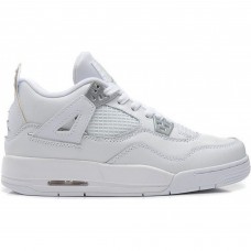 Кроссовки Nike Air Jordan 4 White белые